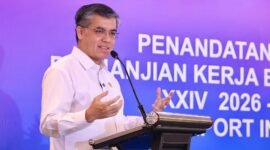 Menaker Yassierli soroti implementasi PKB Freeport 2026–2028, tekankan pentingnya pengawasan agar hubungan industrial berjalan efektif.